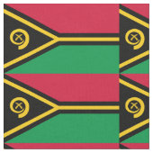 Patriottische vlag van Vanuatu Stof (Close Up)