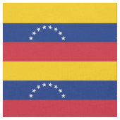 Patriottische vlag van Venezuela Stof (Close Up)