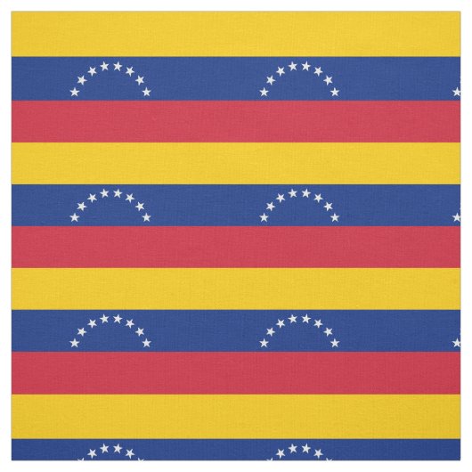 Patriottische vlag van Venezuela Stof (Swatch)
