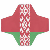 Patriottische vlag van Wit-Rusland Voetbal (Enkel)
