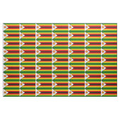 Patriottische vlag van Zimbabwe Stof (Fat Quarter)