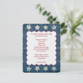 Patriottische Vlag Verkiezingspartij Kaart (Staand voorkant)