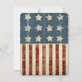 Patriottische Vlag Verkiezingspartij Kaart (Achterkant)