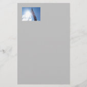 Patriottische vlaggenbakkerij briefpapier (Voorkant)