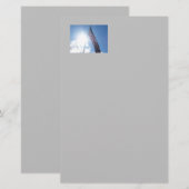 Patriottische vlaggenbakkerij briefpapier (Voorkant / Achterkant)