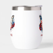 Patriottische Vlinder Amerikaanse Babe Naam (Links)