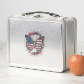 Patriottische Vlinder Vintage Gravure Vector Ontwe (In situ)