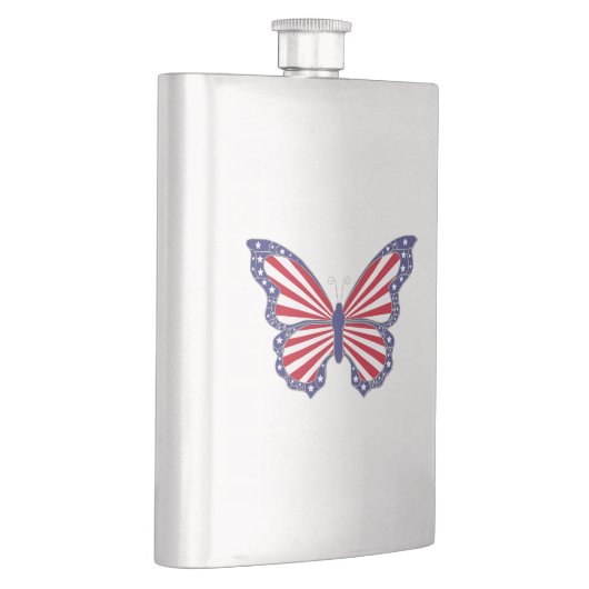 Patriottische vlinderfles flacon (Rechts)
