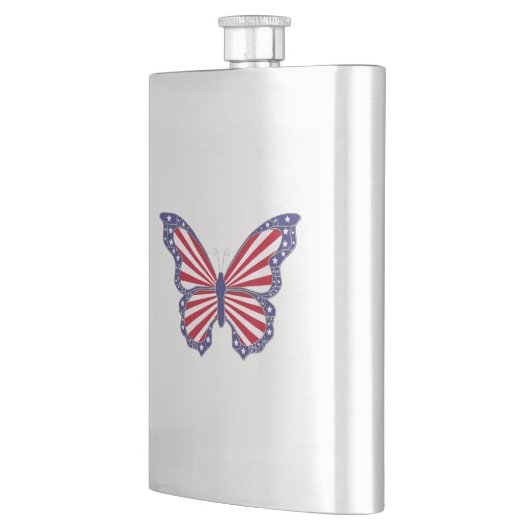 Patriottische vlinderfles flacon (Links)