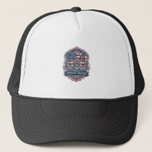Patriottische Vlindertuin Vector Grafische T-shirt Trucker Pet