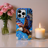 Patriottische vlucht, sterrenhemel Case-Mate iPhone case
