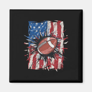 Patriottische voet 4 juli mannen VS Amerikaanse vl Magneet