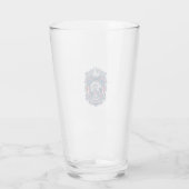 Patriottische Vogelspotter Vector Graphic T-shirt Glas (Achterkant)