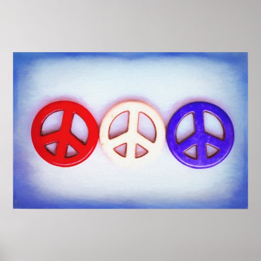 Patriottische vrede poster (Voorkant)