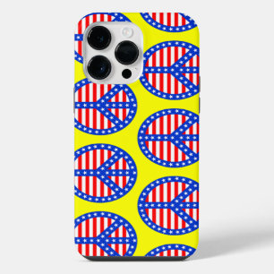 Patriottische Vredestekens iPhone 14 Pro Max Hoesje