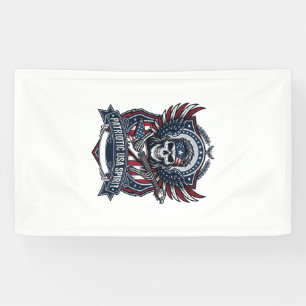 Patriottische Vrijheid Gitarist Schedel Muziek Roc Spandoek