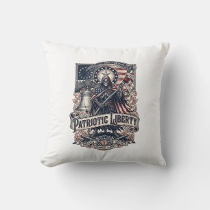 Patriottische Vrijheid Oogster Donkere Patriot Ske Kussen
