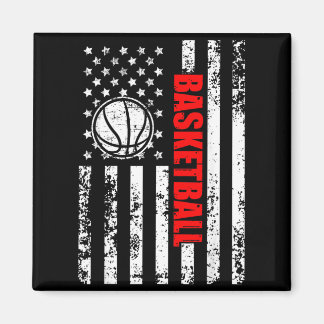 Patriottische VS Amerikaanse vlag honkbal Magneet