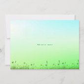 Patriottische VS Bean Bag Sack Toss Cornhole Party Kaart (Achterkant)