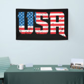 Patriottische VS in rood, wit en blauw Spandoek (Beurs)