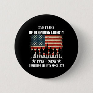 Patriottische VS-leger Amerikaanse militaire parad Ronde Button 5,7 Cm