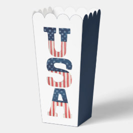 Patriottische VS Vlag 4 juli Bedankdoosjes