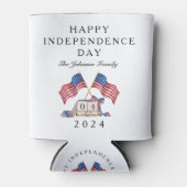 Patriottische VS Vlag 4 juli Blikjeskoeler (Voorkant)