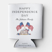 Patriottische VS Vlag 4 juli Blikjeskoeler (Voorkant)