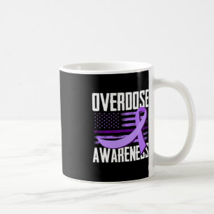 Patriottische VS vlag drug overdosis opioïde overd Koffiemok
