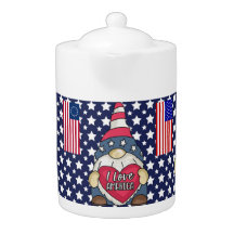 Patriottische VS vlag Garden Gnomes Stars Strips