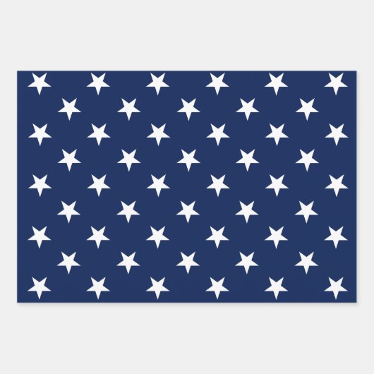 Patriottische VS vlag sterren en strepen amerikaan Inpakpapier Vel (Voorkant 3)