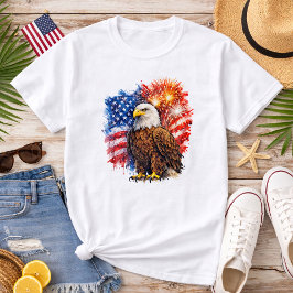 Patriottische Vuurwerk Adelaar  T-shirt