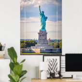 Patriottische Wandinrichting Poster (Thuiskantoor)