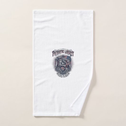 Patriottische Weerwolf Patriottische Horror Monste Handdoek (Handdoek)