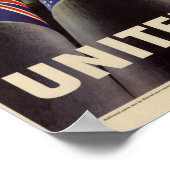 Patriottische Wereldoorlog Verenigd Poster (Hoek)