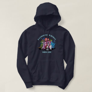 Patriottische Whimsy Brigade Hoodie