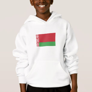 Patriottische Wit-Rood-Witte Vlag Hoodie