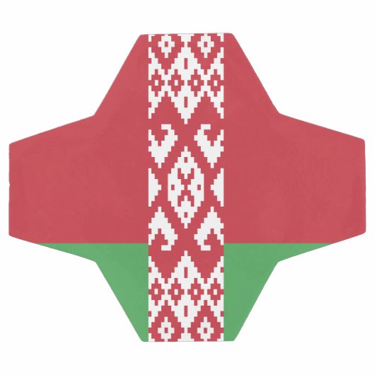 Patriottische Wit-Russische vlag Voetbal (Enkel)