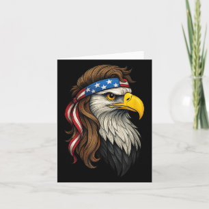 Patriottische Witte Kop Arend VS Vlag Bandana Mull Kaart
