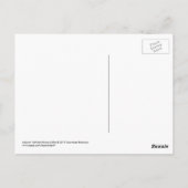 Patriottische witte Perzische kat | 4 juli Briefka Briefkaart (Achterkant)