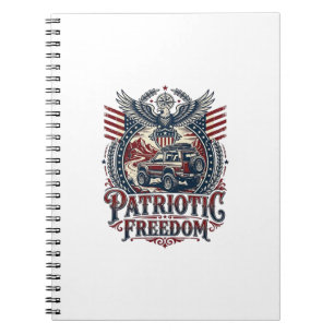 Patriottische Woestijn Weg Verkenner Notitieboek