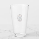 Patriottische Woestijn Zuidwest trots vector grafi Glas (Achterkant)