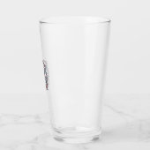 Patriottische Woestijn Zuidwest trots vector grafi Glas (Links)
