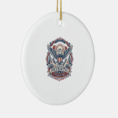 Patriottische Woestijn Zuidwest trots vector grafi Keramisch Ornament (Rechts)