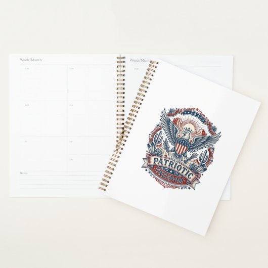 Patriottische Woestijn Zuidwest trots vector grafi Planner (Display)