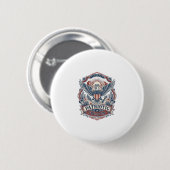 Patriottische woestijn zuidwesten trots vector gra ronde button 5,7 cm (Voorkant /achterkant)