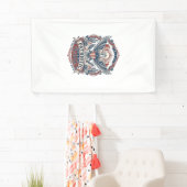 Patriottische woestijn zuidwesten trots vector gra spandoek (Insitu)