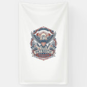 Patriottische woestijn zuidwesten trots vector gra spandoek (Verticaal)