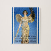  Patriottische Woman Angel, koopt oorlogsobligatie Legpuzzel (Verticaal)