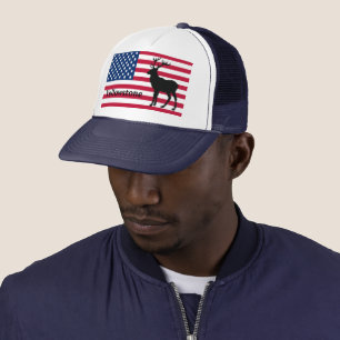 Patriottische Yellowstone Hoed Trucker Pet